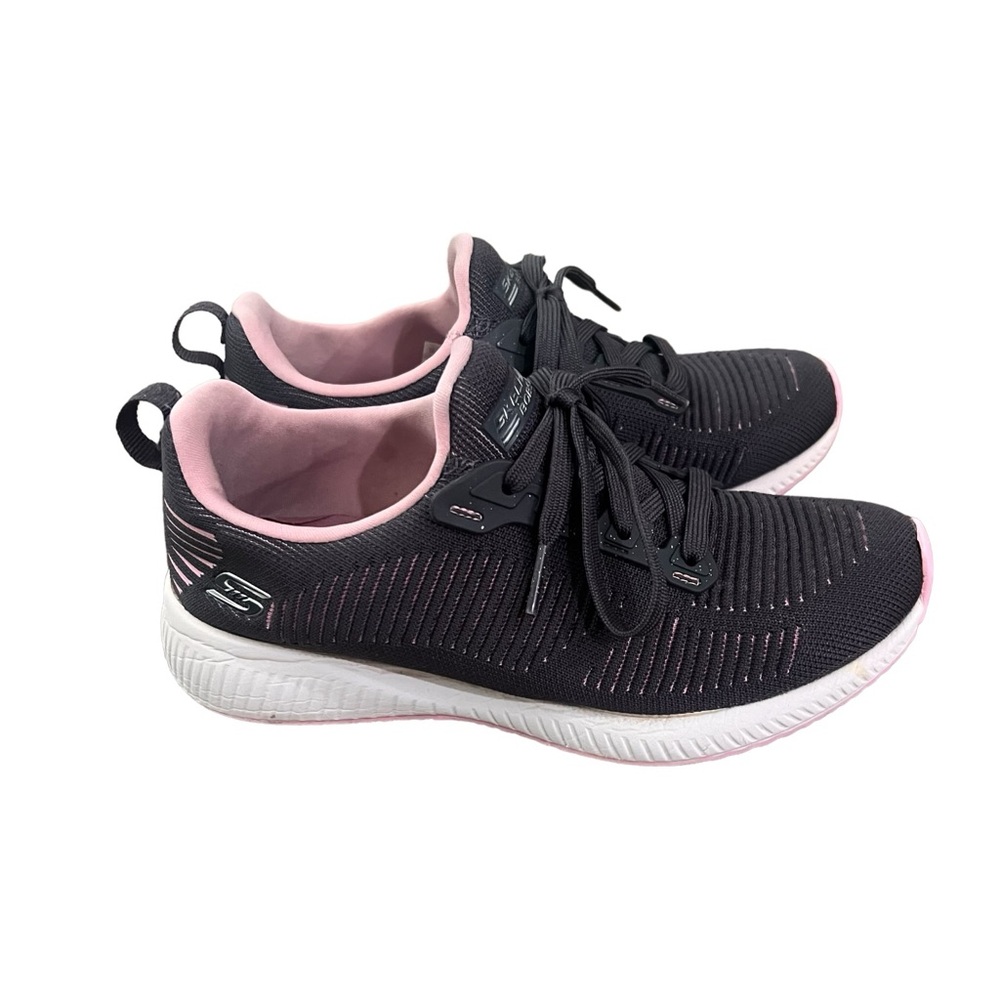 Skechers - Women’s BOBS Grey & Pink Shoes Size 6